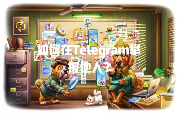 如何在Telegram举报他人? 二