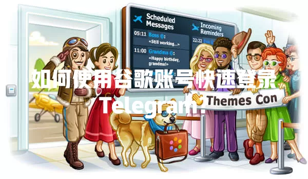 如何使用谷歌账号快速登录Telegram？ 二