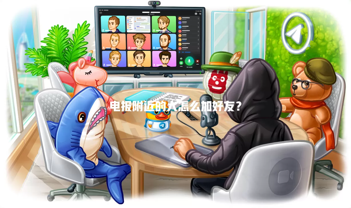 电报附近的人怎么加好友? 二